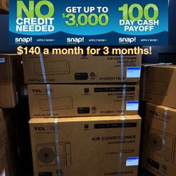 TCL 12K BTU 1 Ton mini Split Air Conditioner 17 Seer Brand New Sealed 
