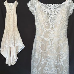 Luxury Wedding Dress (Unaltered, Size 4)