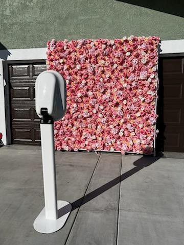 8x8 FLOWER WALL Backdrop