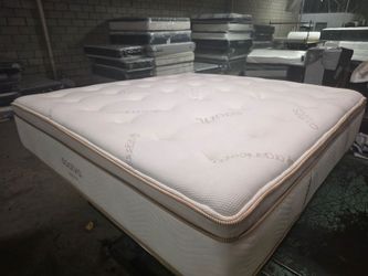 King Size Mattress | 14" Thick Firm Pillow Top Mattress