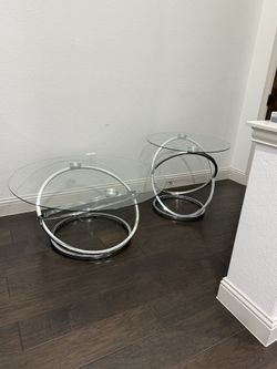 Glass Table Set