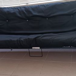Futon Solid Bedframe  In Excellent Condition . Bed Or Couch  