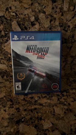 Need For Speed Rivals Sony PlayStation 4 PS4 Racing Video Game, $16