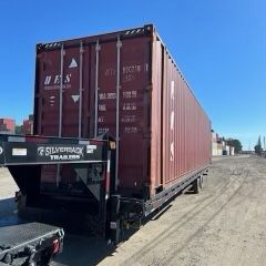 45 FOOT CONTAINER STORAGE SHED BOX 