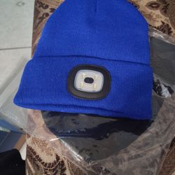 Winter Beanie With Led Light 