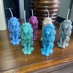 Lion Candles 