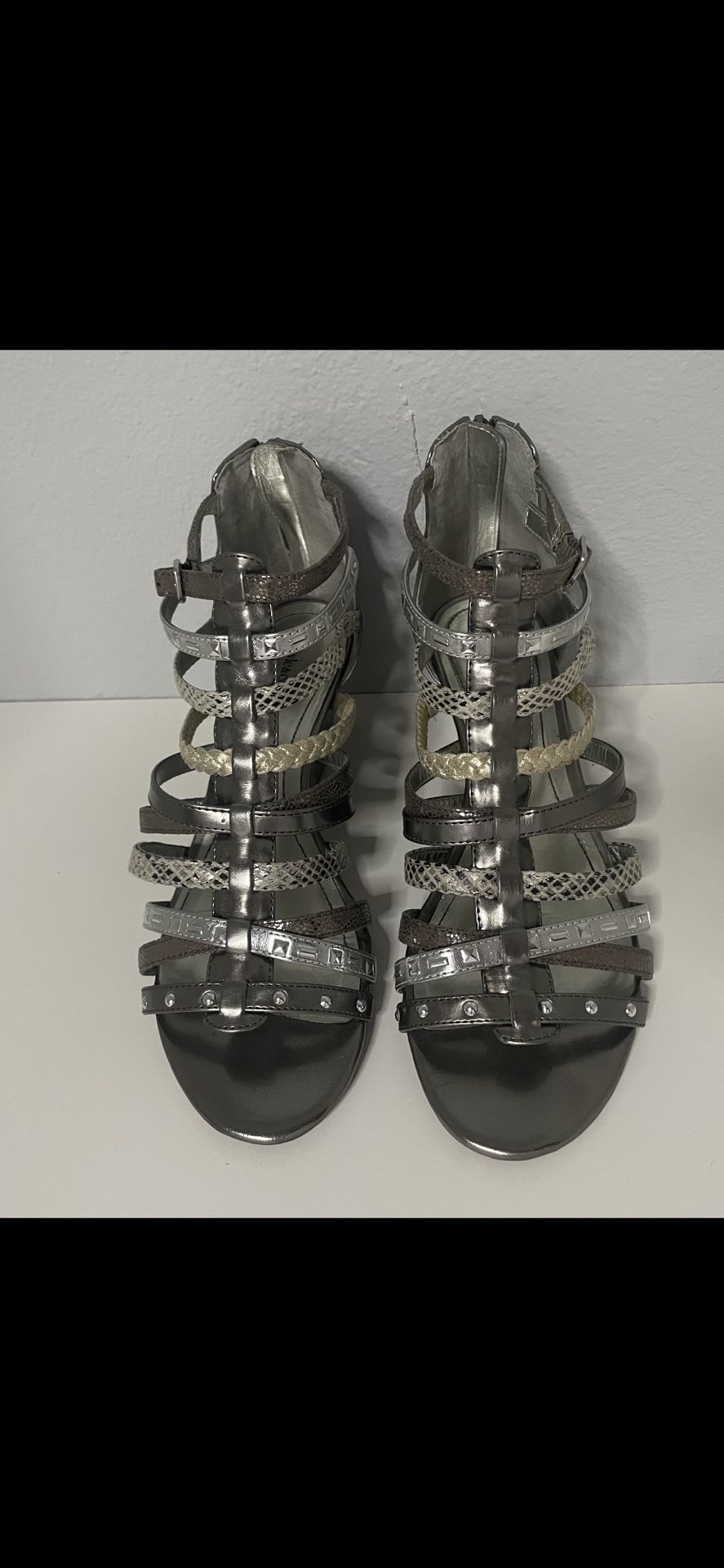 Style & Co Strappy heels Size 9 