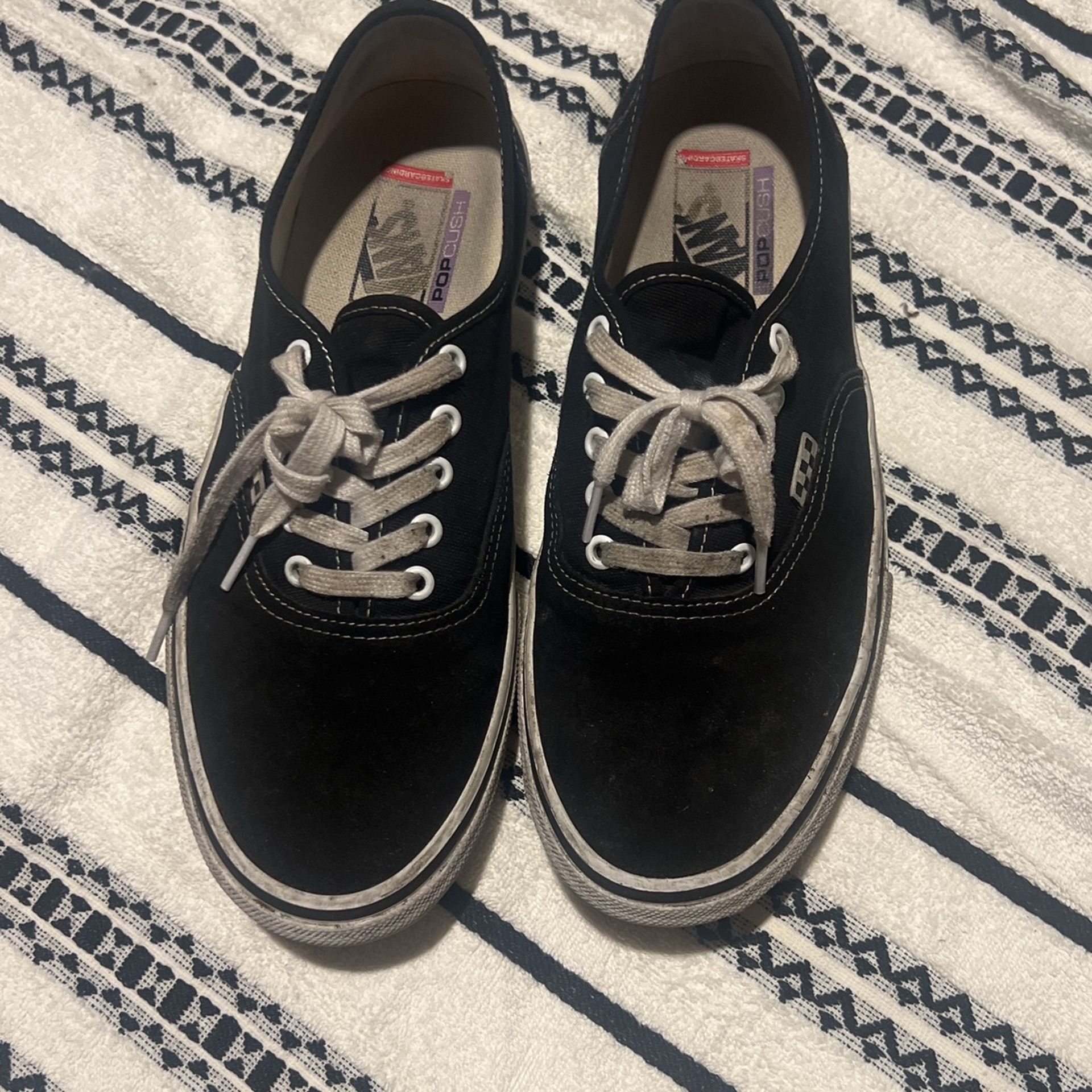 Used vans Black 10.5 Mens