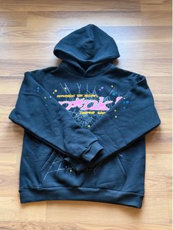 Sp5der P*nk Hoodie ‘Black’
