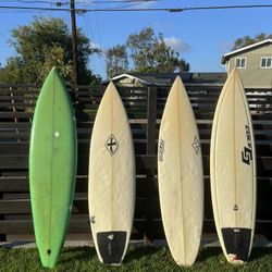 Surfboards. Shortboard. Step Up. Single Fin. 