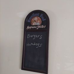 Pub Style Menu Chalkboard