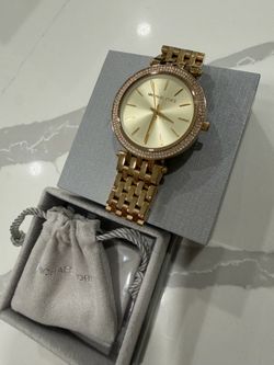Michael Kors watch - Gold and Diamond bezel