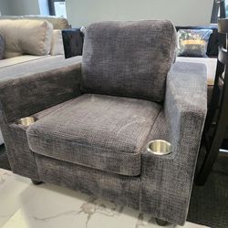 Brand New Chair with Cupholders 