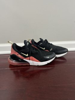 Nike Air Max 270 Black Magic Ember Size 10  Sneakers DM8325-001