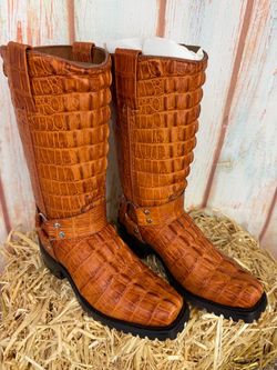 NEW SIZE 6.5 BIKER BOOTS HARLEY STYLE IN BOX