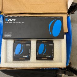 REI 4 Way HDMI splitter Over CAT 6 Cable, Good For DJs And Production Companies