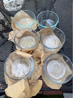 Glass container lot