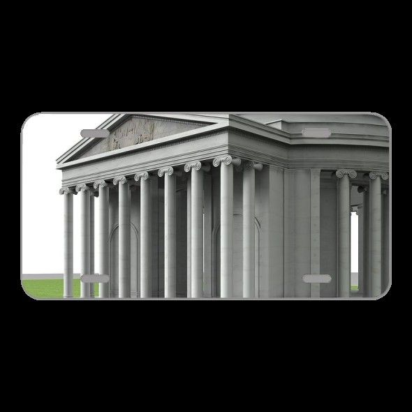 License Plate Novelty Car Front Thomas Jefferson Memorial Washington