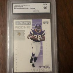 Adrian Peterson Rookie