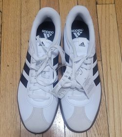 Adidas VL Court 3.0 Men's Sneakers - White/Navy - Size 11