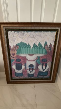 Diego Rivera Framed póster from Museum of Modern Art, New York.