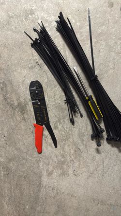 Wire Strippers & Zip ties 