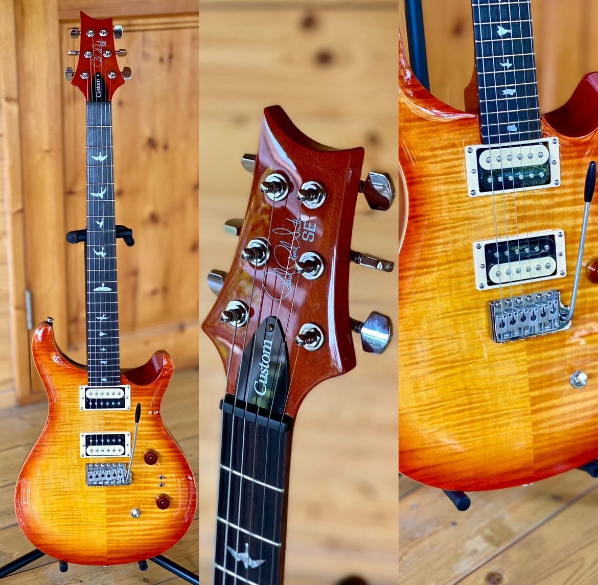 New Condition PRS Custom 24 SE Vintage Sunburst