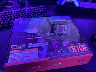 MSI MPG X870E Carbon WiFi Motherboard - NEW & SEALED