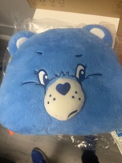 Grumpy Bear Car Bears Plush Head Cushion / Pillow