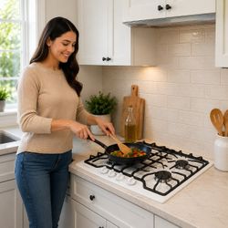 Gas Cooktop with Burners