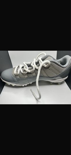 Jordan cleats 11 Retro Low cool grey