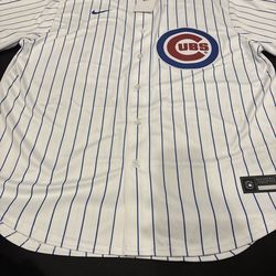 Chicago Cubs small Cody Bellinger #24 White Jersey All Stitched NWT $135