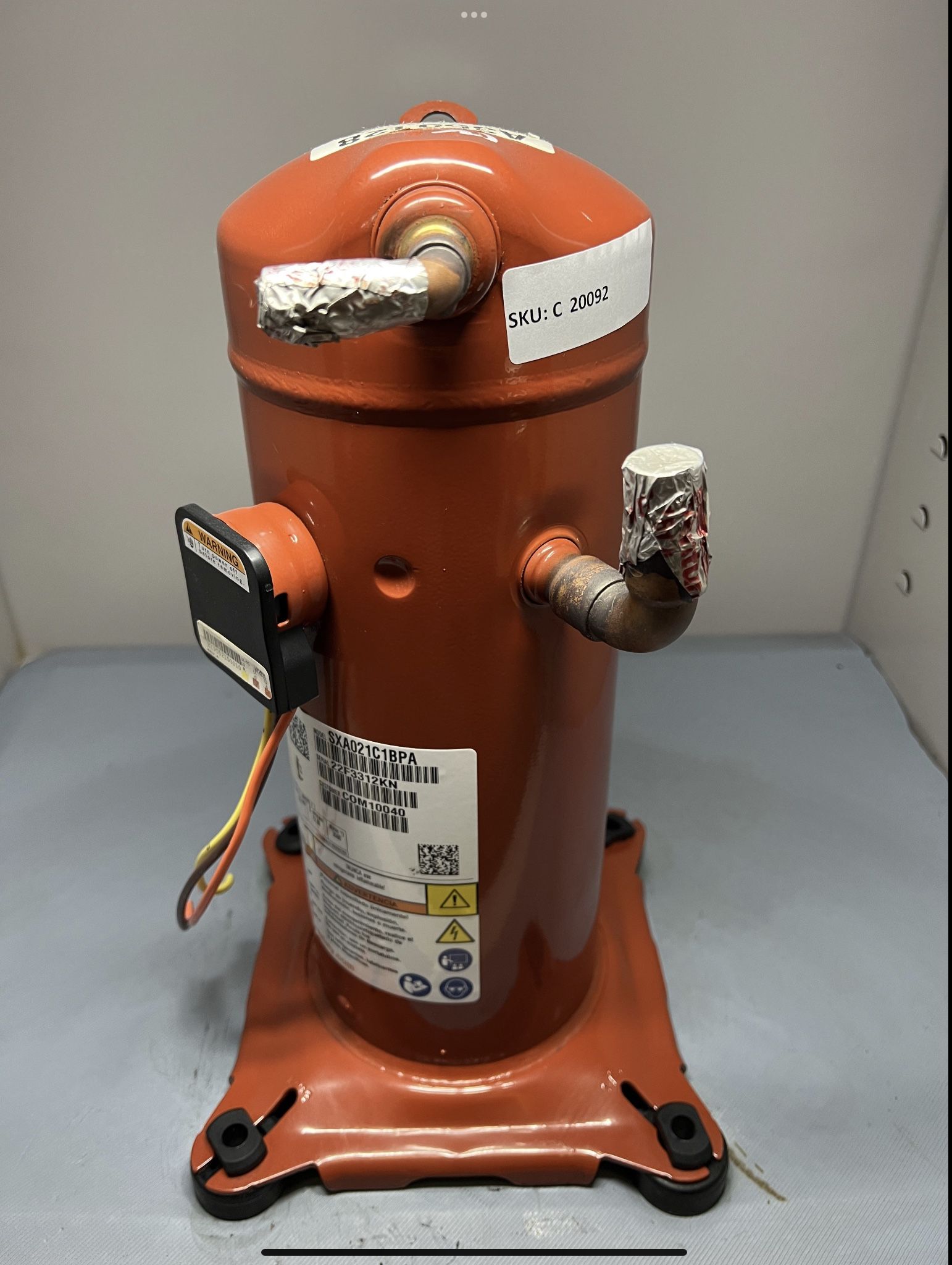 20092 Alliance Compressor SXA021C1BPA/COM10040 208-230 Ph 1 410A