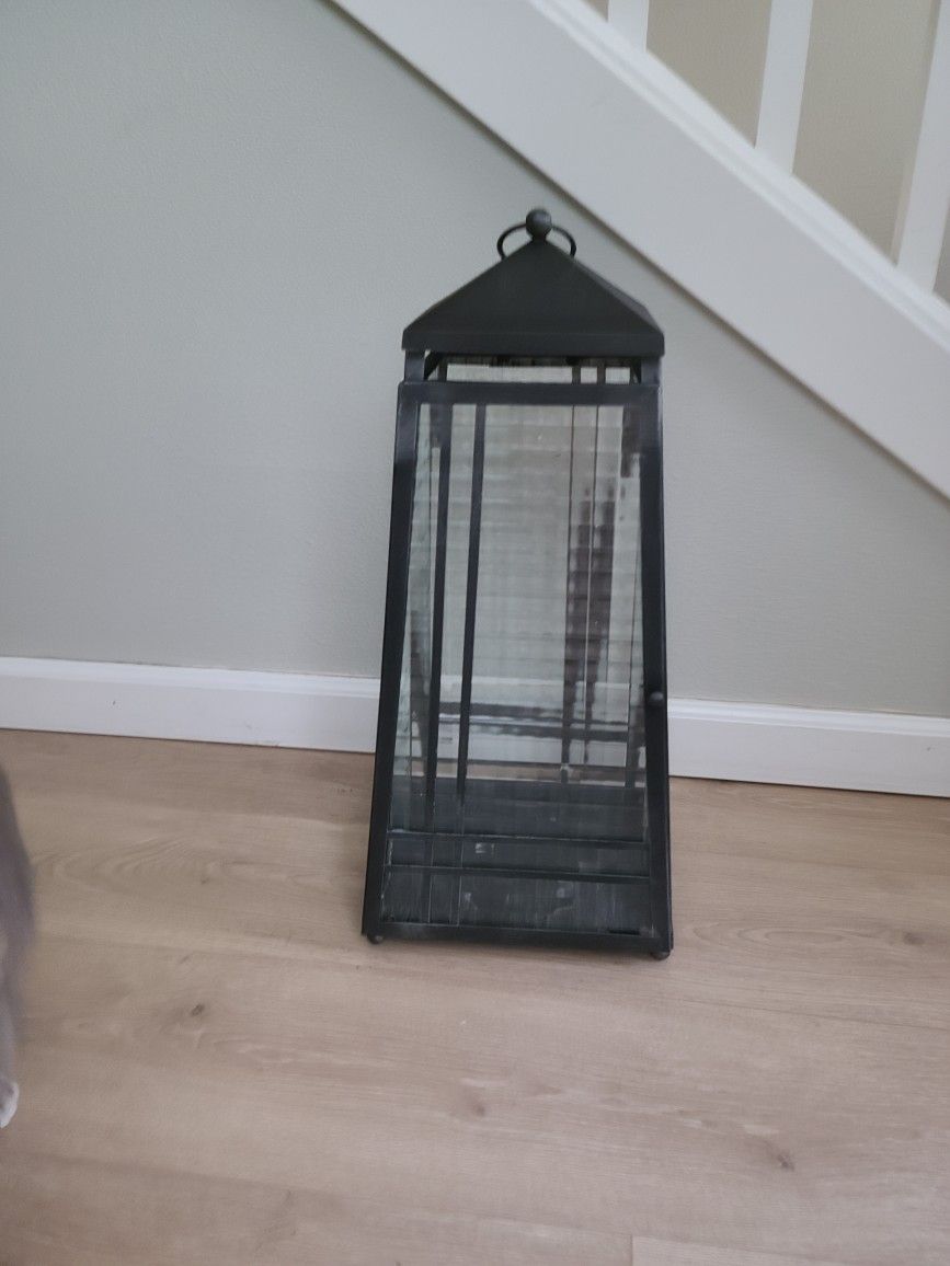 Partylite Weathered Zinc Lantern #P90109