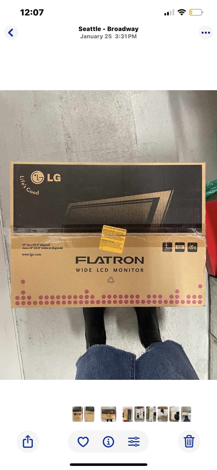 LG monitor 