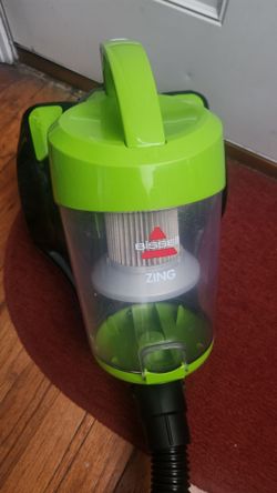 Bissell Zing Bagless Canister Vacuum Works Great Missing 1 Extension Wand