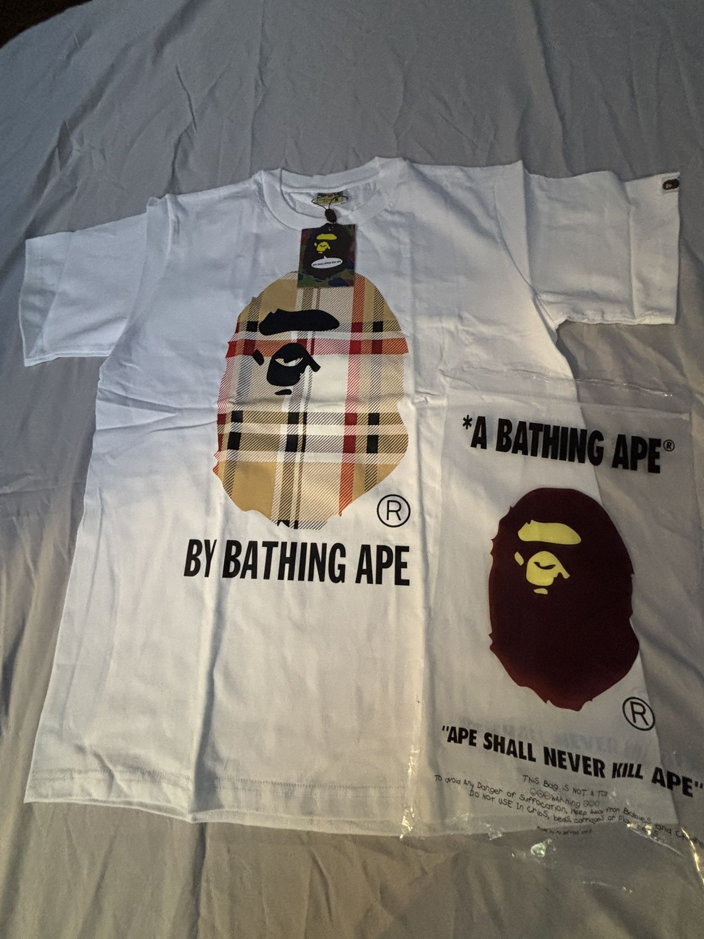 Bape X Burberry