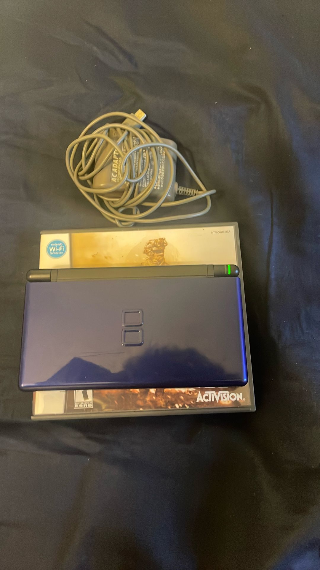 Nintendo Ds Lite Blue And Black