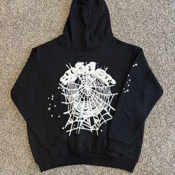OG Web Black Sp5der Hoodie