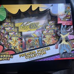 Mega Evolution Ascended Heroes Premium Poster Collection Mega Lucario