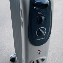 Heater Oil Filled / 1,500-Watt Electric Oil-Filled Radiant Portable Heater / Radiant 