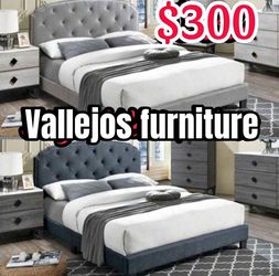 New queen bed