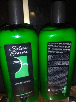 Solar express intensifier lotion 12 oz . bottle. $10 each