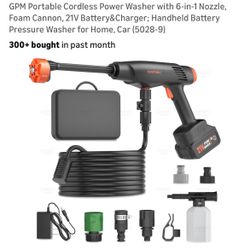 Cordless Pressure Washer