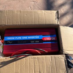 1500 W 12VDC TO 110 VAC