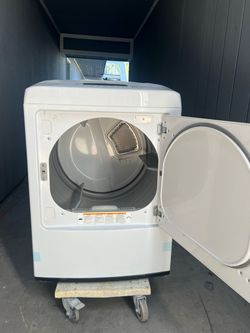 Electric White Front-Load Dryer
