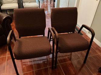 2 Comfortable chairs.