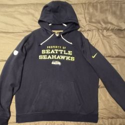 Nike Seattle Seahawks Stitched Lettering Hoodies 