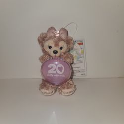 DisneySea Duffy Keychain Plush 20th Aniversary
