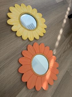 Flower Wall Mirrors